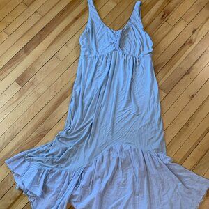Light Gray Blue Dress